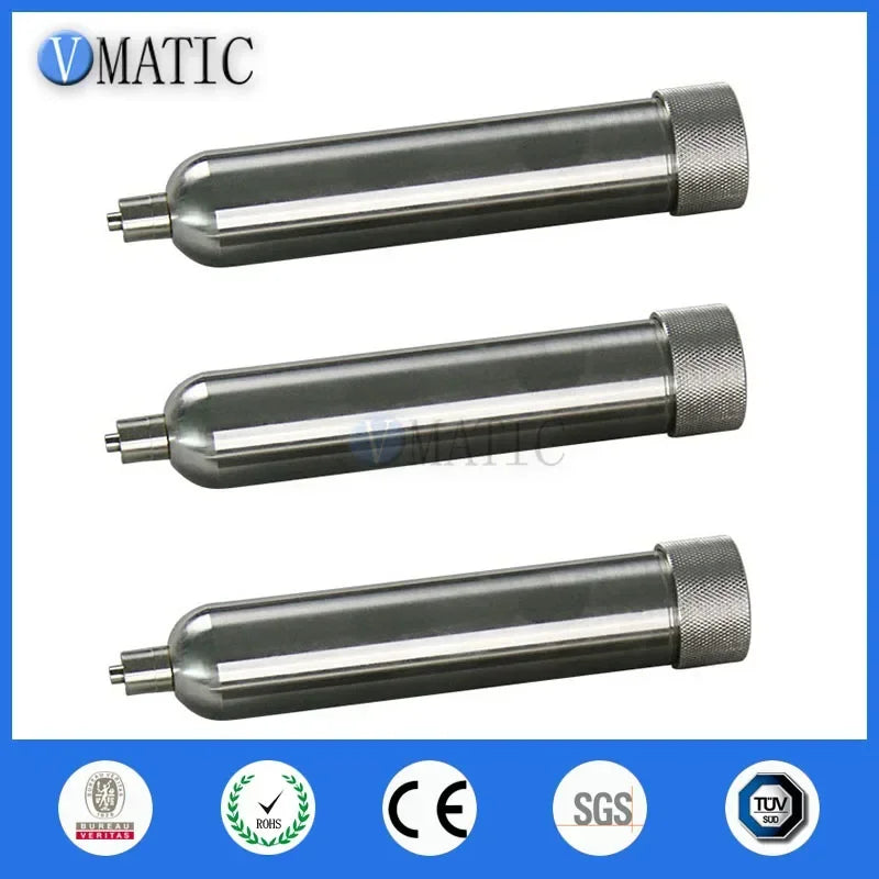 ‌100ml Stainless Steel Dispensing Syringe | Anti-Corrosion for Epoxy/Silicone Free Shipping