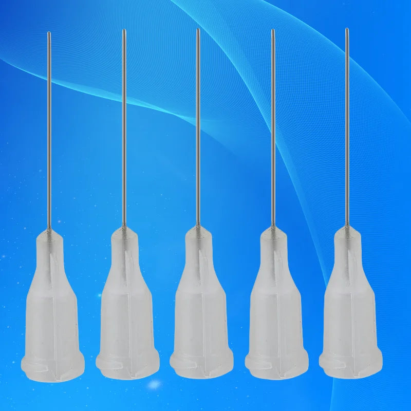 ‌Industrial 27G Dispensing Needles 1'' Blunt Tip 100pcs Set for Electronics Anti-Clog Free Shipping‌