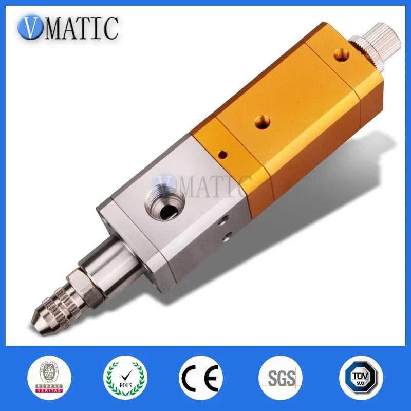 Free Shipping Air Operated Double Acting Precision Suck Back Epoxy Silicone Resin Glue Dispensing Valve