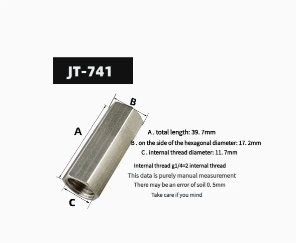 Spring-Loaded Pneumatic Check Valve (One Way Valve) - Hex Internal Thread - Gas & Liquid Non-Return Valve