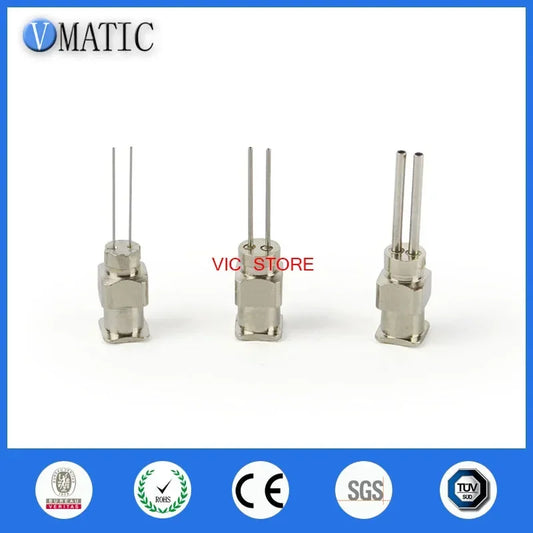 Free Shipping hot 8G-27G Dual Metal Dispensing tips dispensing needle with factory price