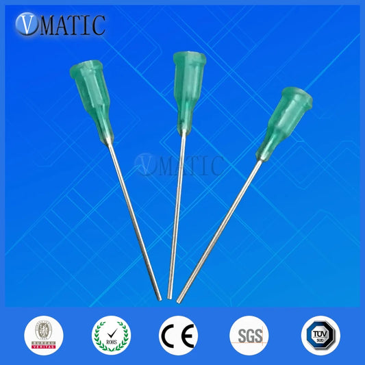 Free Shipping 100Pcs 1.5'' 18G Various Types Of High Precision Dispensing Needle Tips 1-1/2 Inch