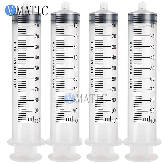 Free Shipping 100cc Manual Glue Dispensing Syringe For Precisely Dispensing Pastes,Dispenser Syringe 100ml