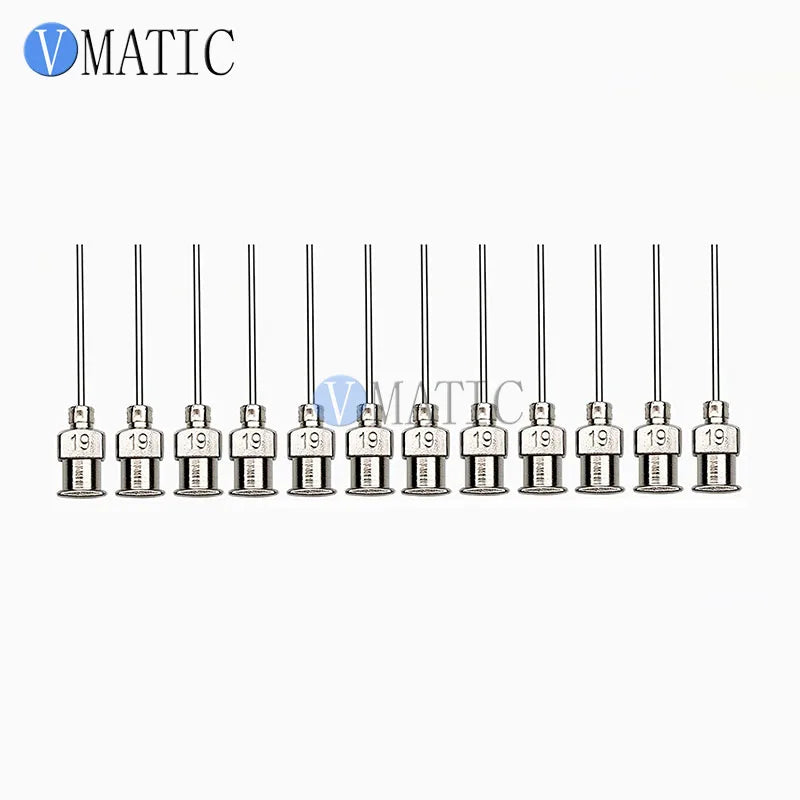 High Quality 12Pcs 1 Inch Tip Length 19G Blunt Stainless Steel Dispensing Tips Dispenser Syringe Needle With Factory Price