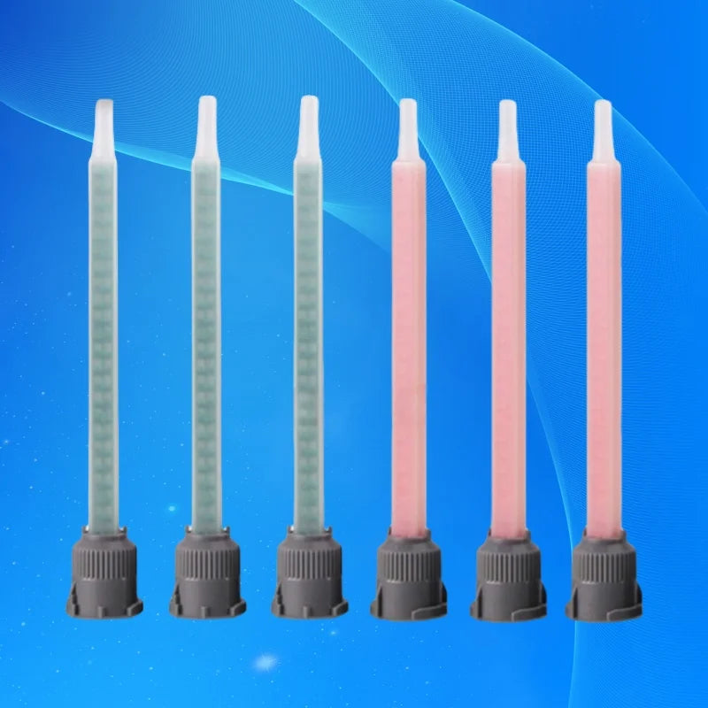 [Free Shipping] Industrial Two-component Static Mixer ✅ 1:1 & 10:1 Ratio for Epoxy/Silicone Adhesive - Anti-Clog Nozzle