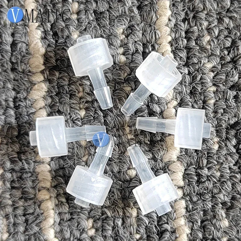 High Quality 100Pcs 1/8 Inch Barb Male Luer Tapered Fitting (Polyprop) Luer Lock Tapered Tube Connector