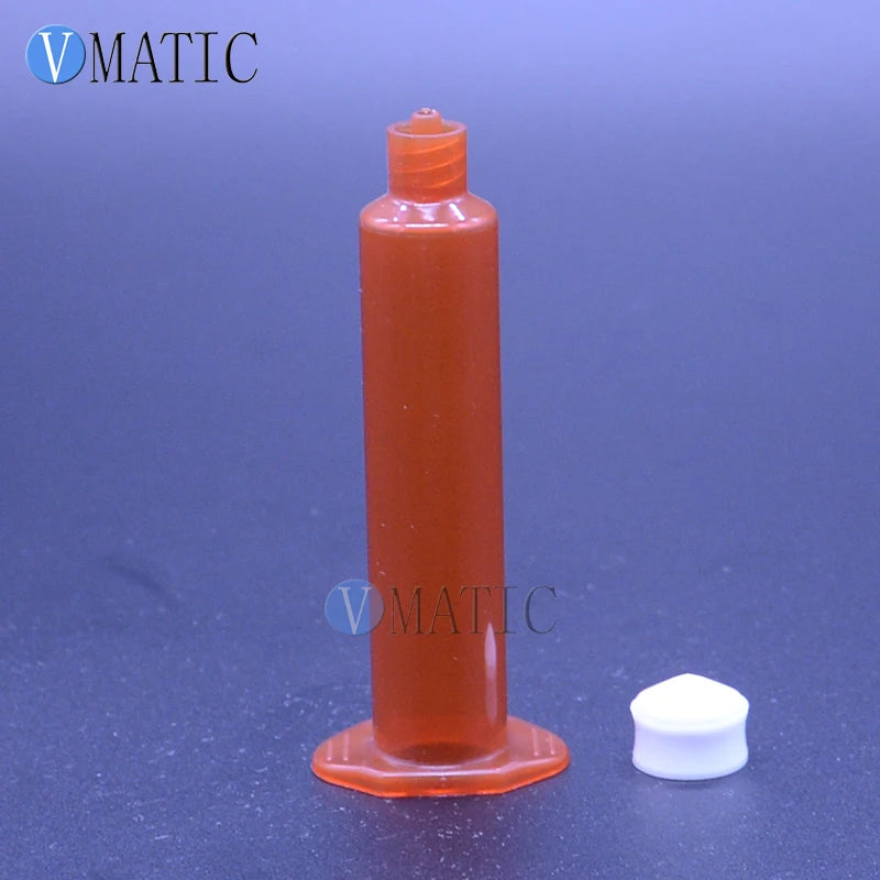 Free Shipping 30Cc/Ml Empty Liquid Pneumatic Syringe Anti Uv Barrel With Piston