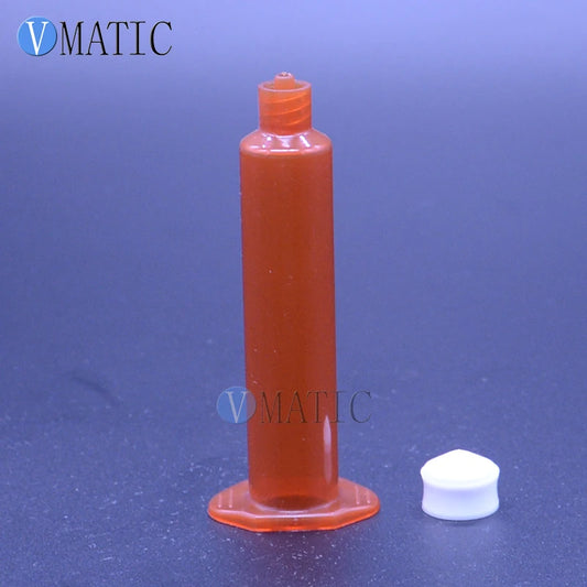 Free Shipping 30Cc/Ml Empty Liquid Pneumatic Syringe Anti Uv Barrel With Piston