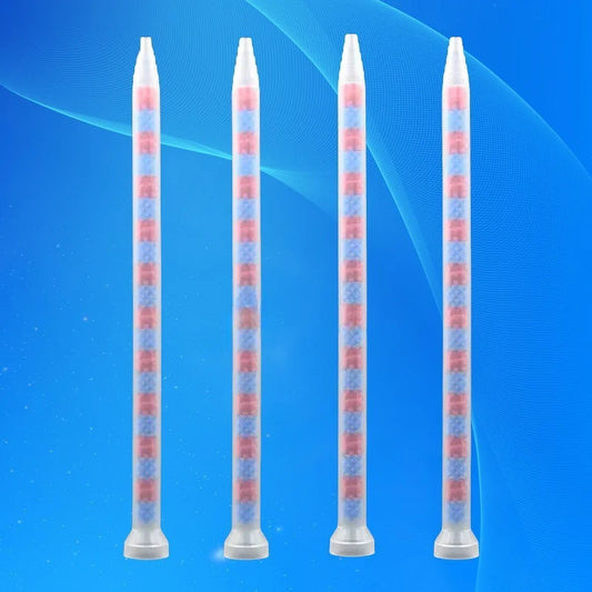 GSM9-20 Static Mixing Nozzle 10PCS - Multi-Purpose AB Adhesive Mixer for Epoxy Resin & Glue Dispensing (Industrial Grade)