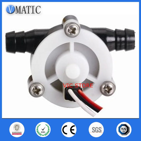 High Quality VCA68-1 Min Hall Sensor Water Flowmeter Price Plastic Magnetic Piezo Customised Liquid Flow Sensor