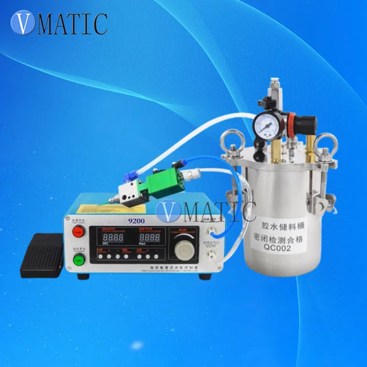 Plunger Valve Precision Digital Control Dispenser Machine for Single Component Adhesives (UV Silicone, Epoxy, White/Yellow Glue)