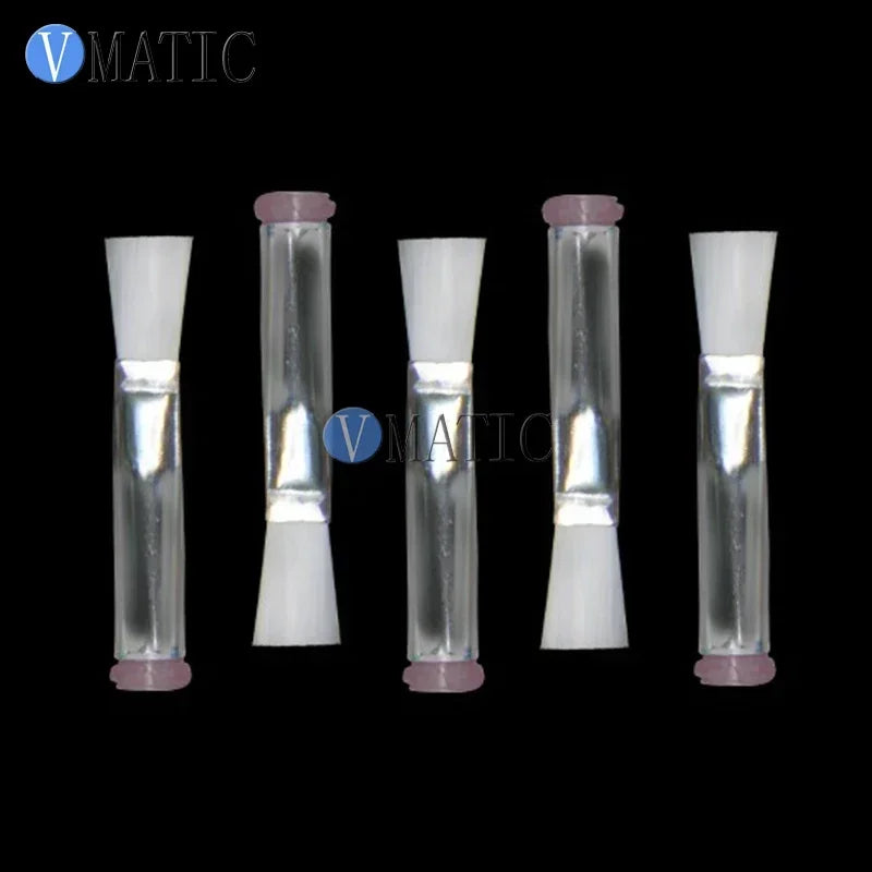 Free Shipping 20G Flat 6mm Brush Tip Needle Double Screw Thread Needles EFD Soft Flat Mouth  Needle Brush