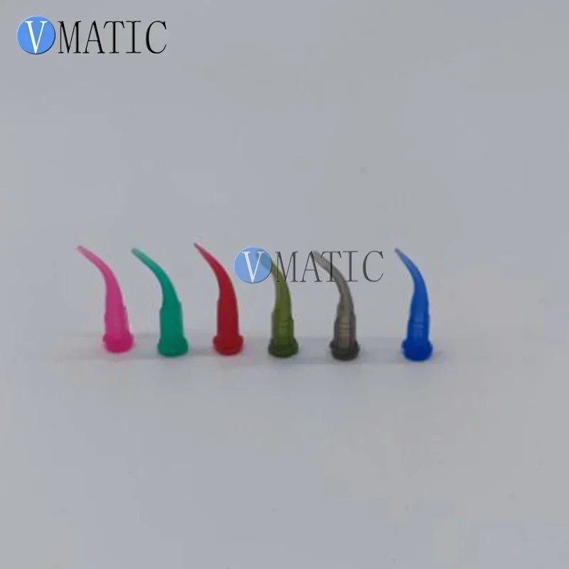 20G Angled Dispensing Tips | 45° Curved Luer Lock Needles for Cosmetic Glue (100pcs）