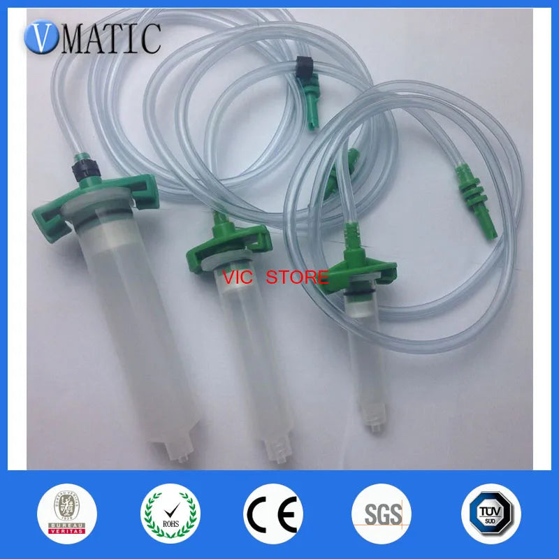High Quality 3Pcs/Lot Luer Lock Tip Dispenser Syringe Barrel Needle Tip Syringe Barrel Valve Robot Adapter