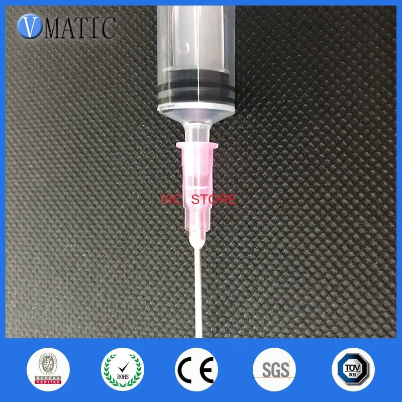Free Shipping Quality 18G Blunt Tip Needle 10cm For Liquid Dispenser Adhesive Glue Ink Refilling 100mm Length Dispensing Needles