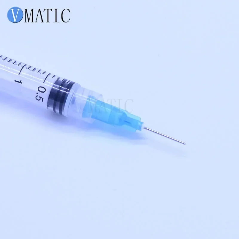 Free Shipping 100Pcs 23G 1/2 Inch Plastic Blunt Needle Tip