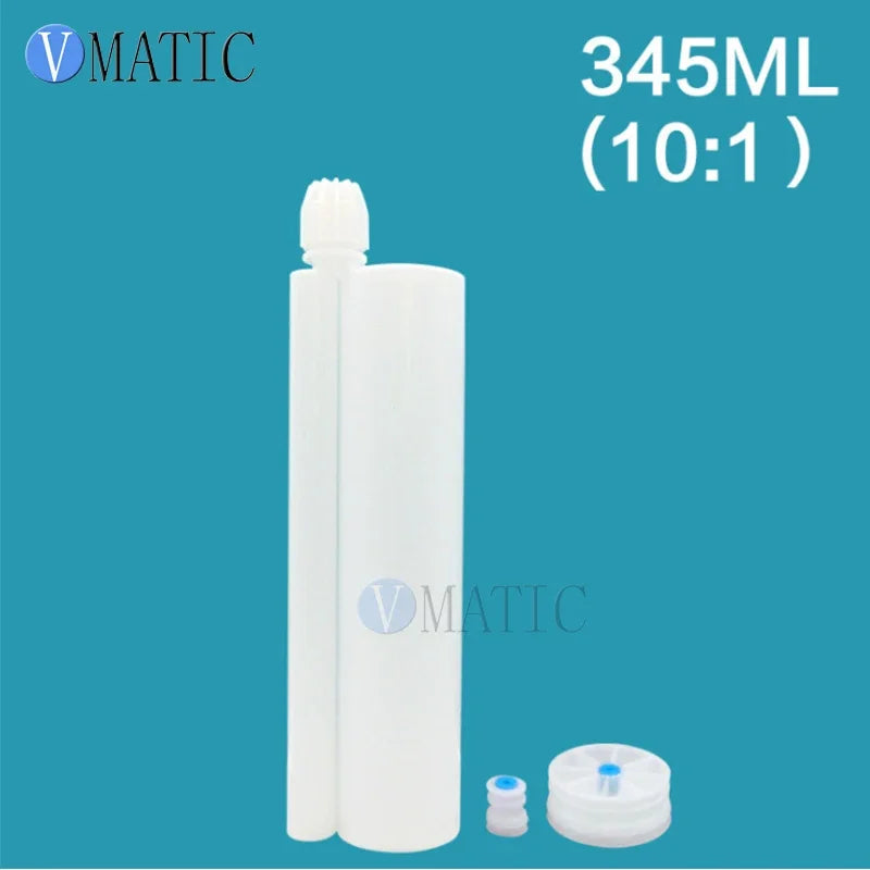 High Quality Recommendation 345Ml/Cc 10:1 AB Glue Dispensing Plastic Cartridge With Piston
