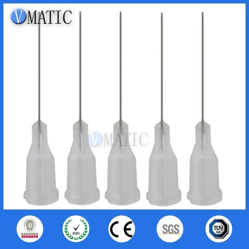 Free Shipping 100Pcs 27G 1'' Dispensing Needles For Glue Dispenser