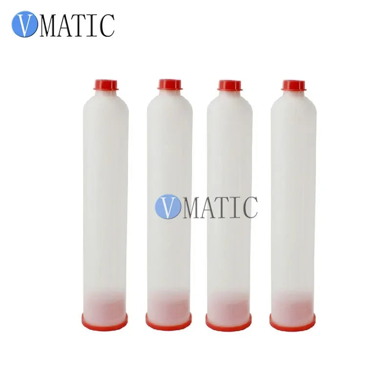 Free Shipping 8OZ Dispensing Cartridge Include Piston, End Cap And Tip Cap Plastic Dispenser Needle Cartridge