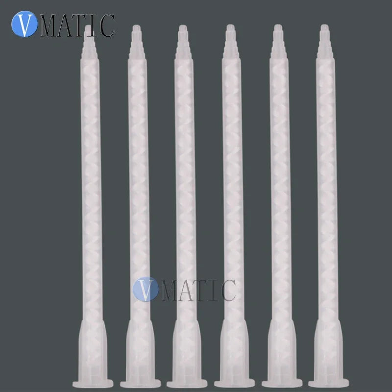 Free Shipping Plastic Static Mixer MA6.0-21S Mixing Nozzles For Duo Pack Epoxies