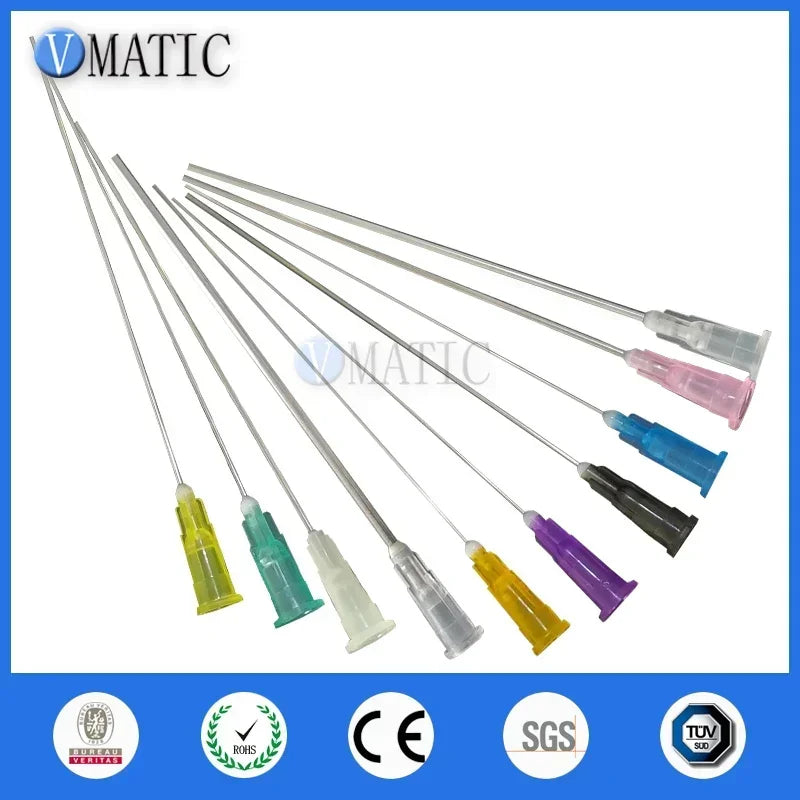 Free Shipping High Quality 100mm 10cm Tube Length Glue Fluid Adhesive Oil Ink Dispensing Blunt Needle