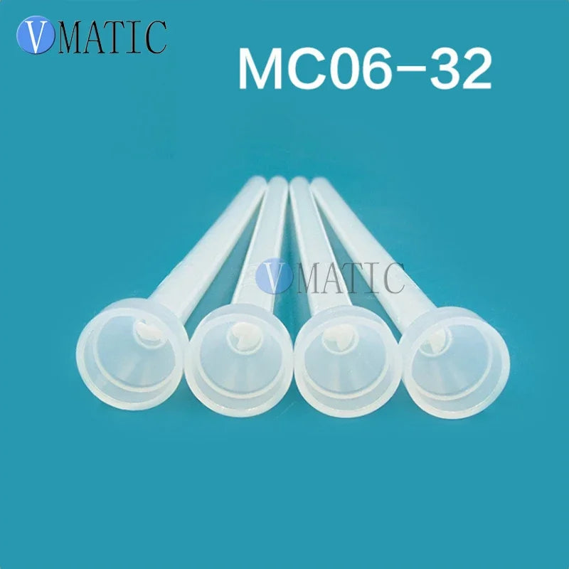 Free Shipping Resin Static Mixer MC 06-32 Mixing Nozzles For Duo Pack Epoxies (White Core)