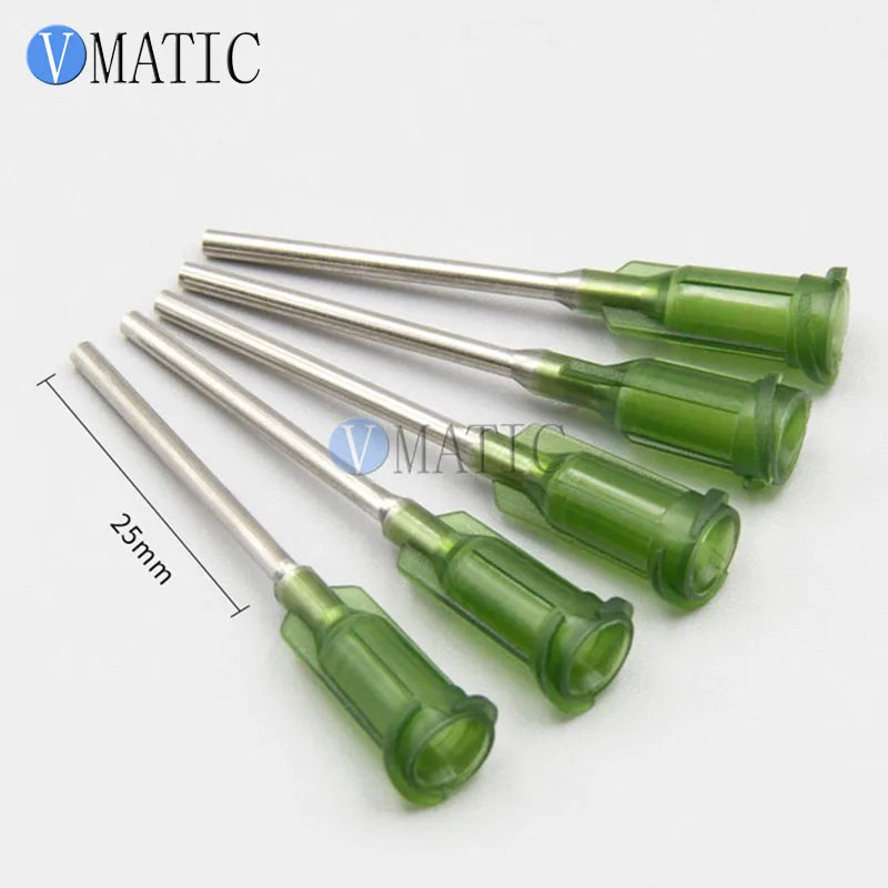 ‌14G Industrial Dispensing Needles 100PCS | Stainless Steel Tips with Safety Lock Hub for SMT Free Shipping‌ ﻿
