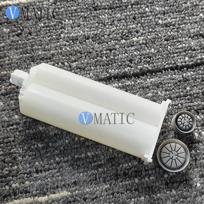 Free Shipping Glue Dispensing Cartridge 1:2 With Ma Static Mixer 6.3-21S For 50ml Dispensing Cartridge