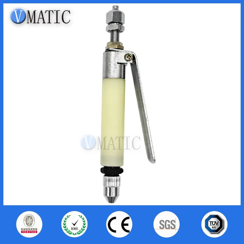 High Quality Small Manual Control Pneumatic Needle Off Small Flow Valve For Medium / Low Viscosity Liquid