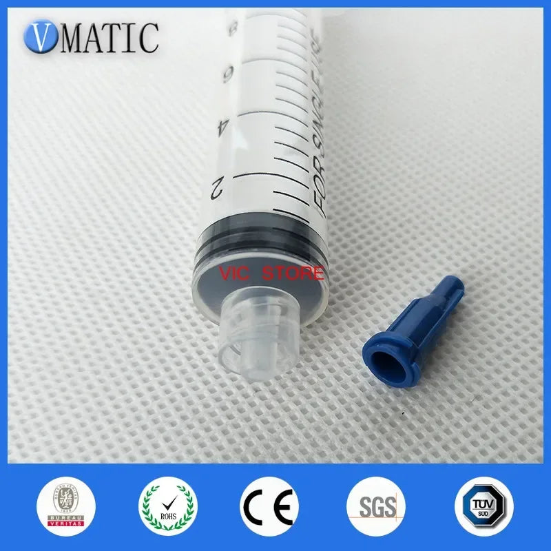 Free Shipping 1000Pcs Luer Lock Screw Type Dark Blue Syringe Caps Dispensing Syringe Cap Stoppers