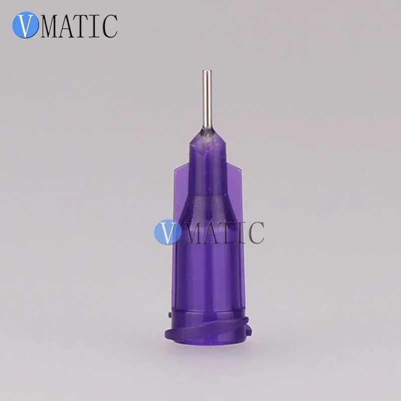 Free Shipping Quality Assurance 100pcs/lot 21G 1/4 Inch Stainless Steel Tip Dispensing Screw Needles Syringe Needle Tips