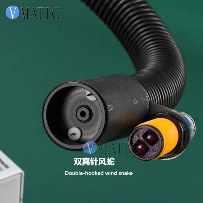 Lnfrared Sensor Ionizing Air Blower Snake - High Pressure Static Eliminator & Dust Removal Gun (Flexible Neck)