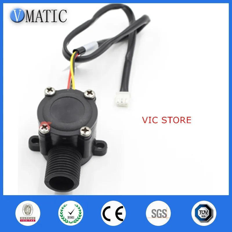 Free Shipping Hall Sensor Measure The Liquids Electronic Water Micro Liquid Flow Sensor VCA168-8