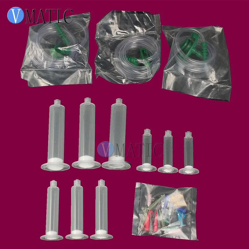 Free Shipping Best Promotion Liquid Dispenser Solder Paste Adhesive Glue Dispensing Pneumatic Syringe With Needles