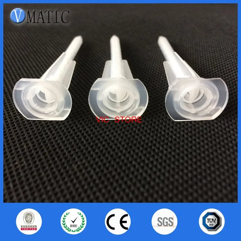 Free Shipping Resin Static Mixer MA3.0-17S Mixing Nozzles For Duo Pack Epoxies With White Color