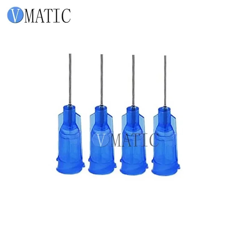 High Quality 100Pcs 21G 1/2 Inch Plastic Industrial Blunt Needles With Purple Color