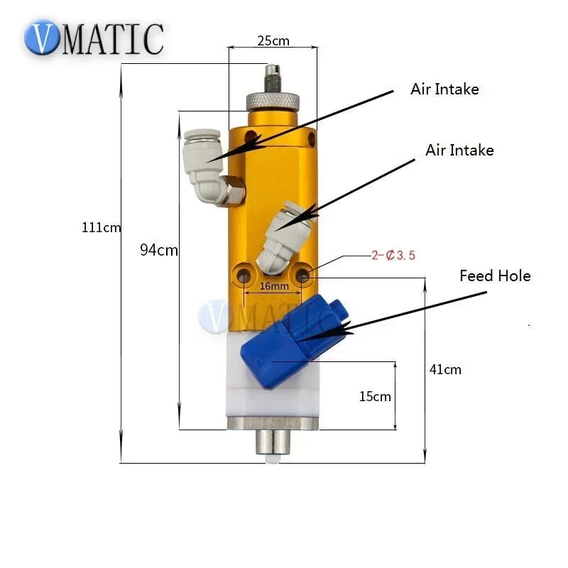 Free Shipping High Quality Pneumatic Suck Back Control Adhesive Glue Dispensing TEF Valve