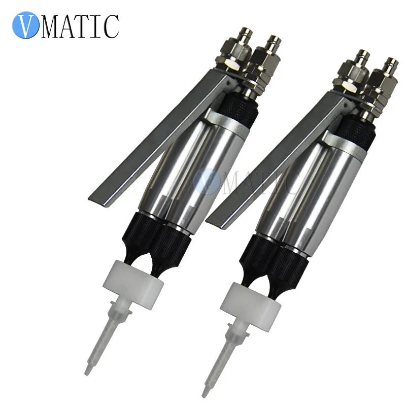 High Quality Ab Component Epoxy Dispensing Valve Pneumatic Flow Control Glue Dispensing Manual Two Liquid Dispensing Valve