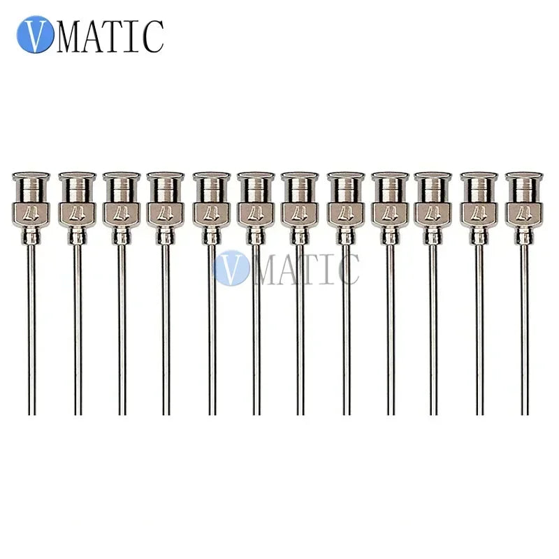 12×17G Industrial Dispenser Tips ▶ 25.4mm 316L SS（Ra 0.2μm Mirror）🚚