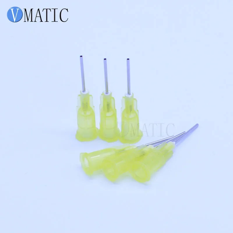 ‌100PCS 20G Plastic Blunt Dispensing Needles 0.5" | Anti-Static Tips for Electronics/Nail Art Free Shipping‌