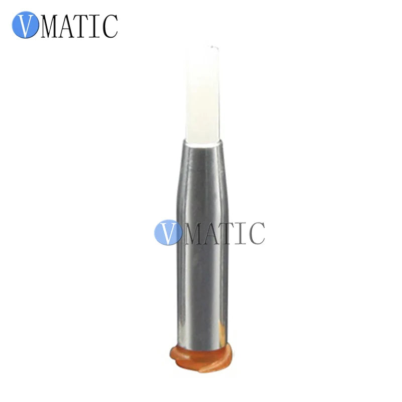 High Quality 21G Glue Dispensing Needle Brush Double Screw Thread Needles EFD Soft Round Dia 4mm Mouth Dispensing Needle Brush
