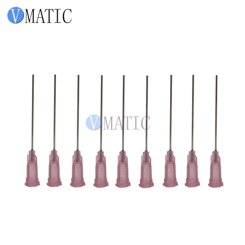 Free Shipping 100Pcs 1.5'' 20G TE Premier Dispensing Tips Dispense Syringe Needles 1-1/2 Inch