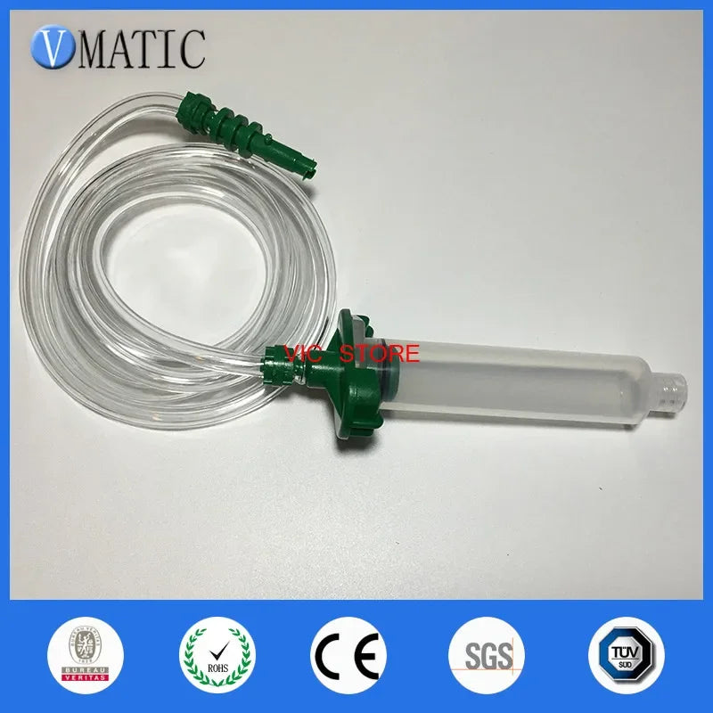 Free Shipping EFD 5Sets Glue Adhesive Fluid Dispensing 3 5 10 30 55 Cc / Ml Pneumatic Syringe Barrel Valve Robot Fitting Adapter