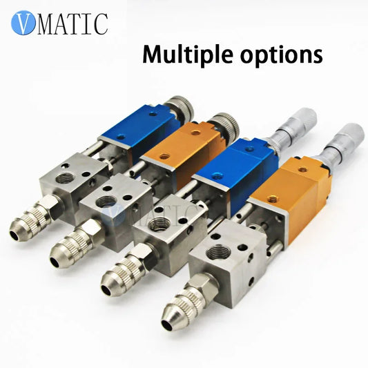 Free Shipping High Precision Needle Off Medium-High Viscosity Fluid Dispensing Valve Glue Dispense Nozzle Valve