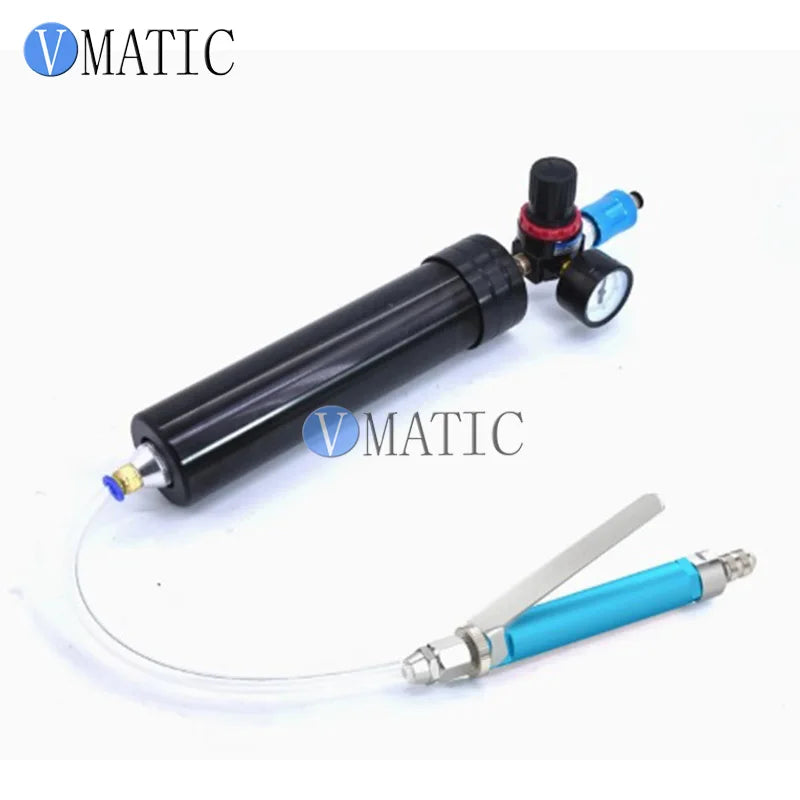 Manual Dispensing Gun for Silicone Sealant & 2K Adhesives Precision Flow Control Works with Air Pressure (330ML/50ML Cartridges)