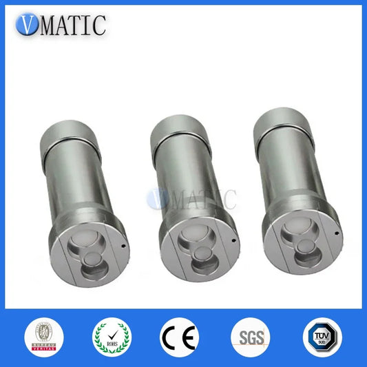 ‌Industrial 2:1 AB Pneumatic Dispenser Valve | 50ml Dual-Cartridge Epoxy Mixer with LED Flashlight Free Shipping‌