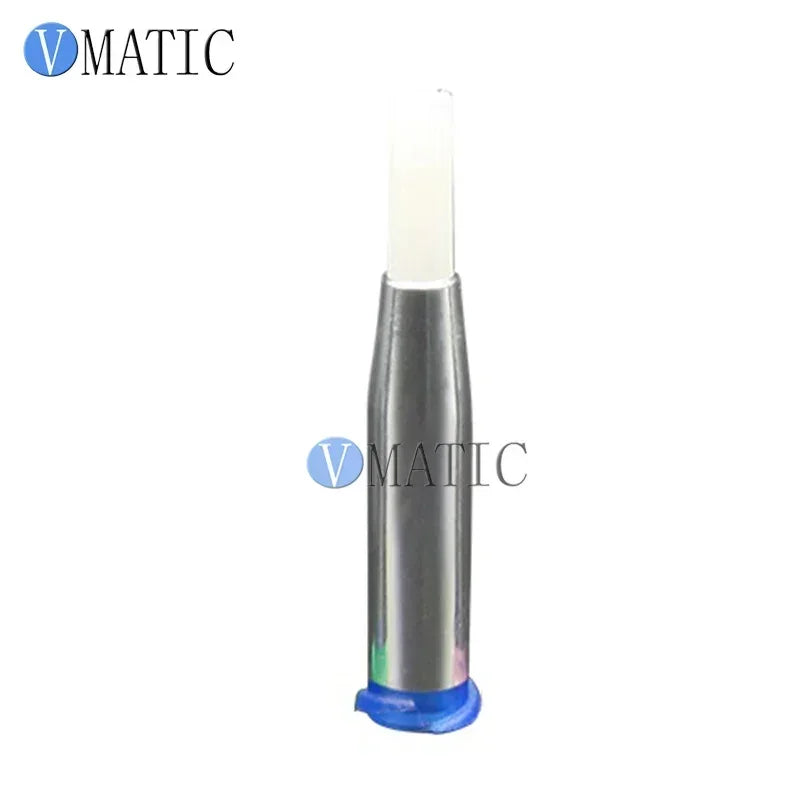 21G(0.72mm) x 4mm Bent Tip | EFD-Compatiable Soft Round Mouth with PTFE Coating for Silicone & UV Resin