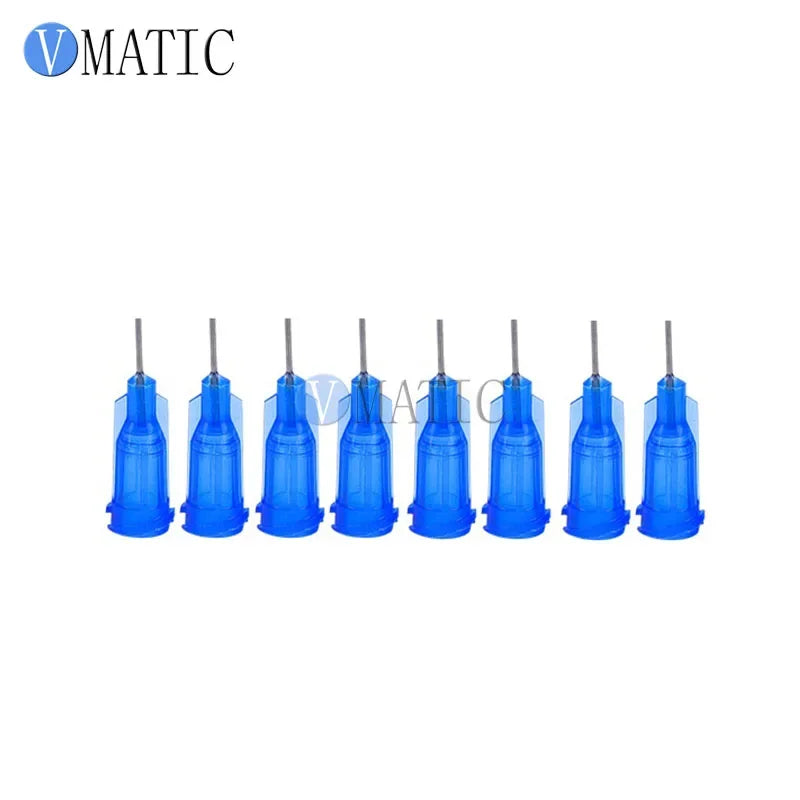 Free Shipping 100Pcs 15G 1/4 Inch Dispensing Glue Gun Needle Tip