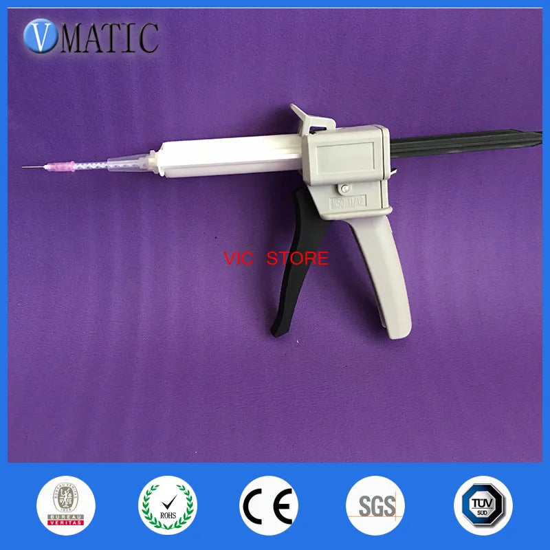 Free Shipping 50 ml 50 cc 10:1 Round End Cartridge Hand Glue Gun