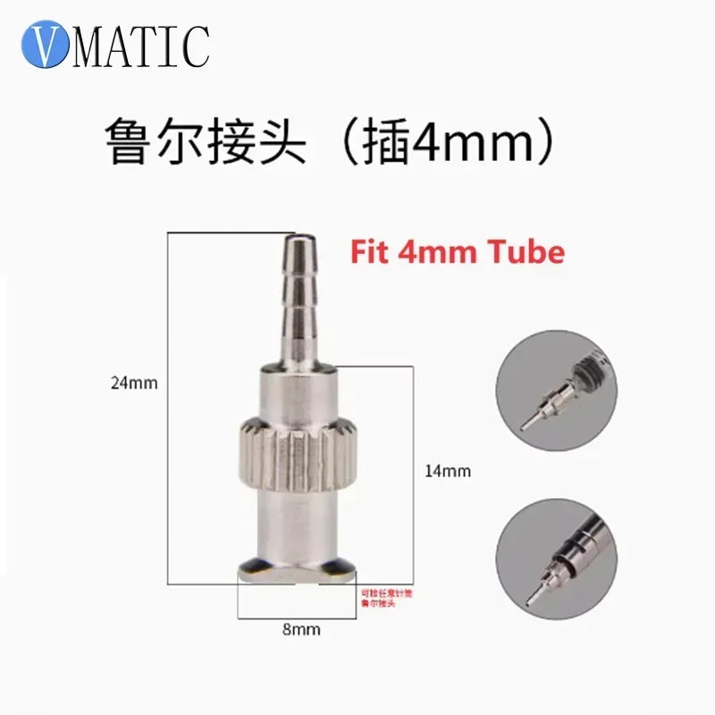 ‌Luer Lock Connector Kit | Quick-Change Static Mixer Adapters for Dual-Cartridge Dispensers‌